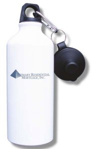 (image for) Primary Residential Mortgage - Fresno Water Bottle - White