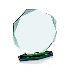 (image for) Prismatic Crystal Octagon Award - Large