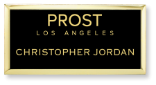 (image for) PROST Los Angeles Gold and Black Executive Badge