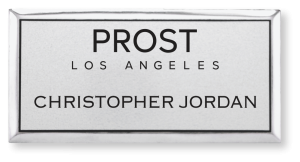 (image for) PROST Los Angeles SilverExecutive Badge