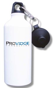 (image for) Providge Consulting Water Bottle - White