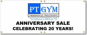 (image for) PT Gym Banner Logo Center