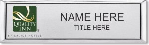 (image for) Quality Inn Small Executive Silver Badge