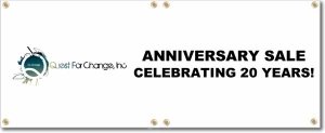 (image for) Quest for Change Banner Logo Left