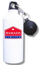 (image for) Ramada Logo F Water Bottle - White