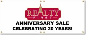 (image for) Realty First Banner Logo Center