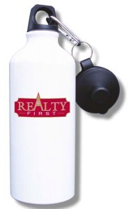 (image for) Realty First Water Bottle - White