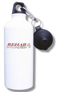 (image for) Rehab Specialties Water Bottle - White