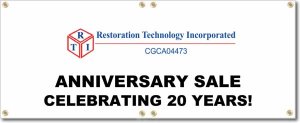 (image for) Restoration Technology Incorporated Banner Logo Center