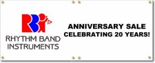 (image for) Rhythm Band Insruments Banner Logo Left