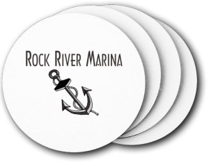 (image for) Rock River Marina Coasters (5 Pack)