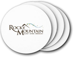 (image for) Rocky Mountain Allergy, Asthma & Immunology Coasters (5 Pack)