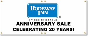(image for) Rodeway Inn Banner Logo Center