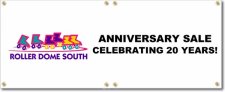 (image for) Roller Dome Skate Centers Banner Logo Left