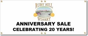 (image for) Ruby Hill Winery Banner Logo Center