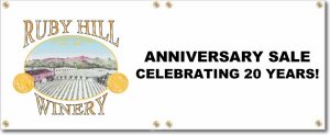 (image for) Ruby Hill Winery Banner Logo Left