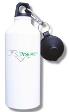 (image for) RV Designer Water Bottle - White