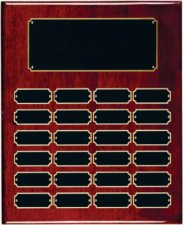 (image for) Rosewood Piano Board 24 Plate Perpetual Plaque