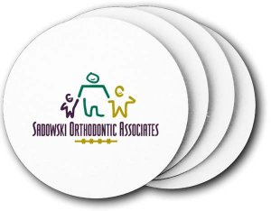(image for) Sadowski Orthodontic Associates Coasters (5 Pack)