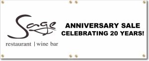(image for) Sage Restaurant Banner Logo Left