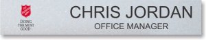 (image for) Salvation Army, The Nameplate