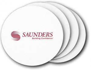 (image for) Saunders Construction Coasters (5 Pack)