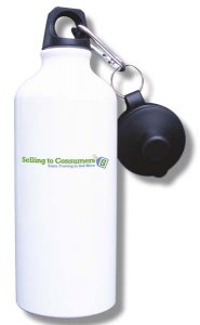 (image for) Selling to Consumers Water Bottle - White