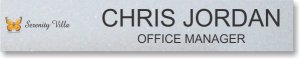 (image for) Serenity Villa Nameplate