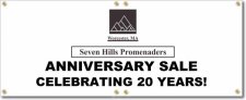 (image for) Seven Hills Promenaders Banner Logo Center
