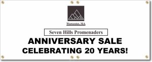 (image for) Seven Hills Promenaders Banner Logo Center