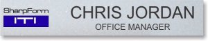 (image for) SharpForm IT Nameplate