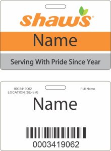 (image for) Shaws ID Badge for Minors 16-17 Years Old