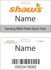 (image for) Shaws ID Badge