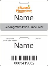 (image for) Shaws Pharmacy ID Badge