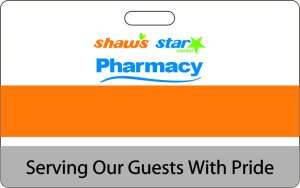 (image for) Shaws Star Market Pharmacy ID Badges for Minors 16-17 Years Old (Pack of 5)