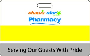 (image for) Shaws Star Market Pharmacy ID Badges for Minors 14-15 Years Old (Pack of 5)