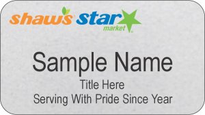 (image for) Shaws Star Market Silver Badge