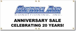 (image for) Sierra Air Conditioning/Mechanic Banner Logo Center