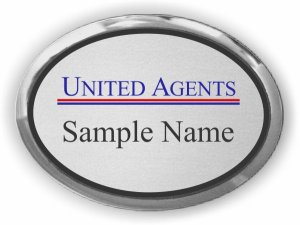 (image for) United Agents Executive Silver Oval Badge