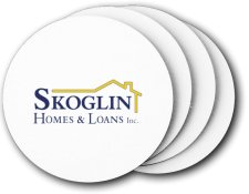 (image for) Skoglin Homes & Loans Inc. Coasters (5 Pack)