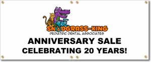 (image for) Snodgrass-King Pediatric Dental Associates Banner Logo Center