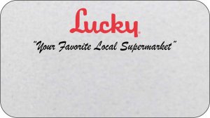 (image for) Lucky Silver Logo Only Badge