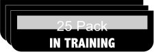 (image for) In Training Adhesive Attachments (25 Pack)