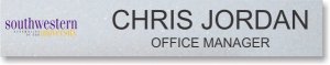 (image for) Southwestern Assemblies of God University Nameplate