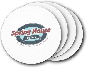 (image for) Spring House Grille Coasters (5 Pack)