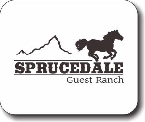 (image for) Sprucedale Guest Ranch Mousepad