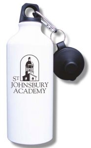 (image for) St. Johnsbury Academy Water Bottle - White