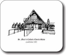 (image for) St. Mary Catholic Church Mousepad