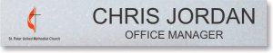 (image for) St. Peter United Methodist Nameplate