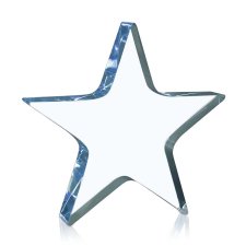 (image for) Acrylic Star - Blue - Small